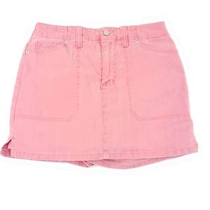 Gloria Vanderbilt Red Jean Skort Size 6